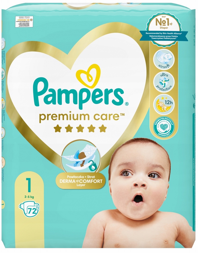 pieluszki pampers allegro 1