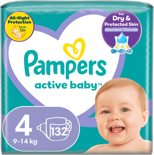 pampers active baby 4 132