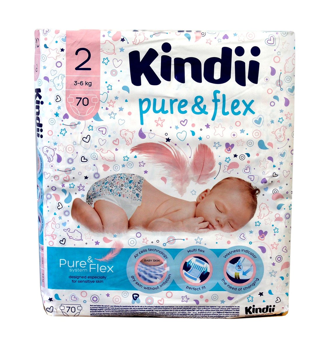 kindii pure flex pieluchy