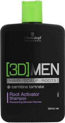 schwarzkopf 3d men szampon dlamężczyzn na porost włosów