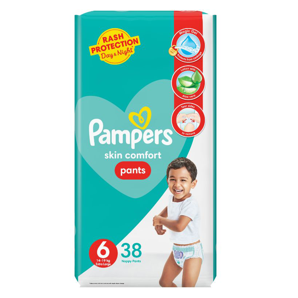 pampers pants 6 mega pack+