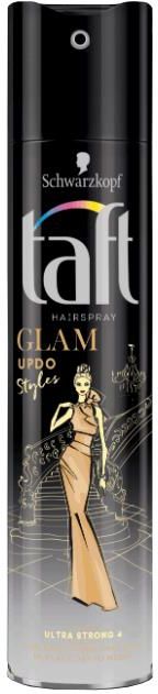 taft glam updo styles supermocny lakier do włosów