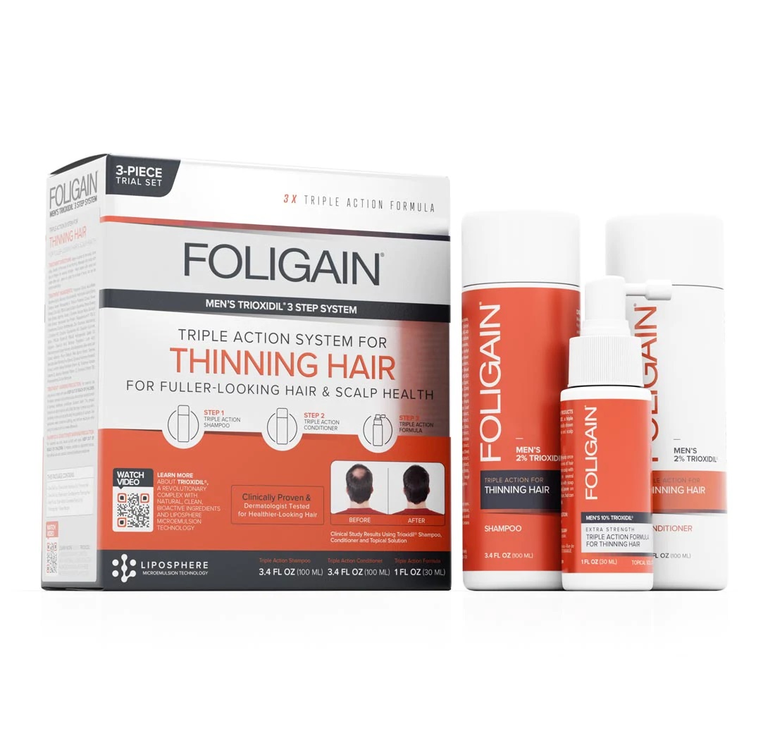 foligain minoxidil szampon dla mężczyzn