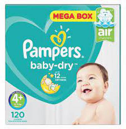 pampers 4 mega box plus