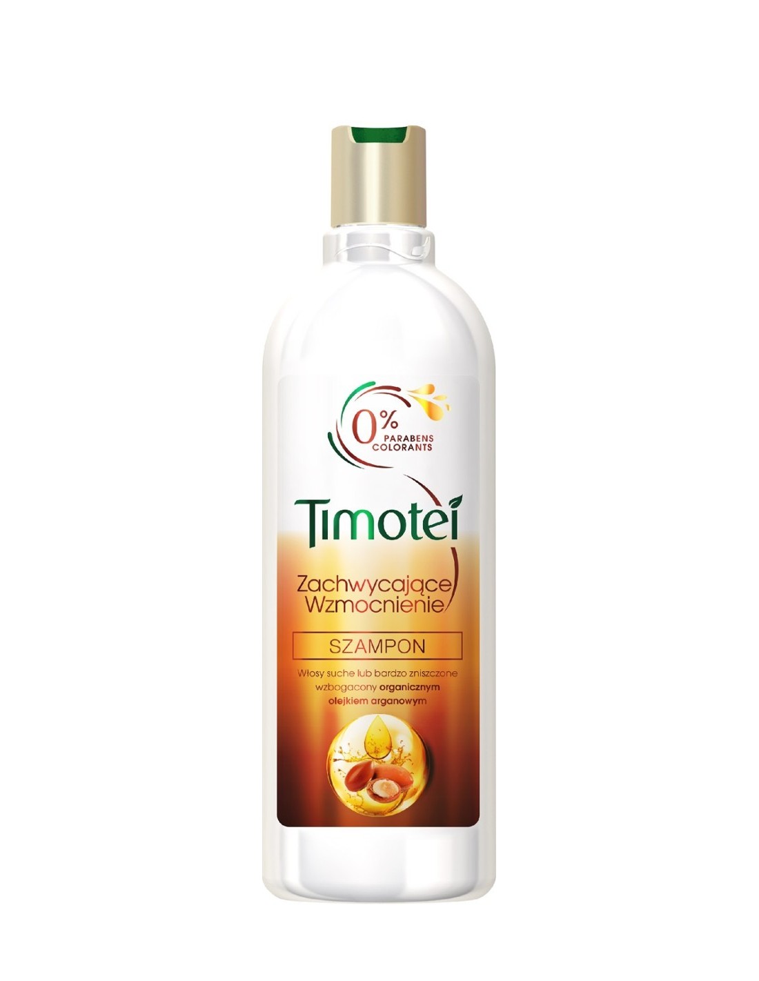 timotei szampon 400ml z pompką moc i blask