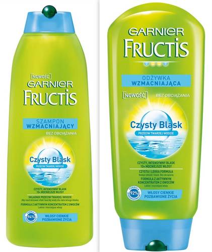 szampon fructis garnier przeciw twardej wodzie zdjęcia