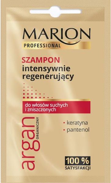 marion professional argan szampon do włosów regenerujący