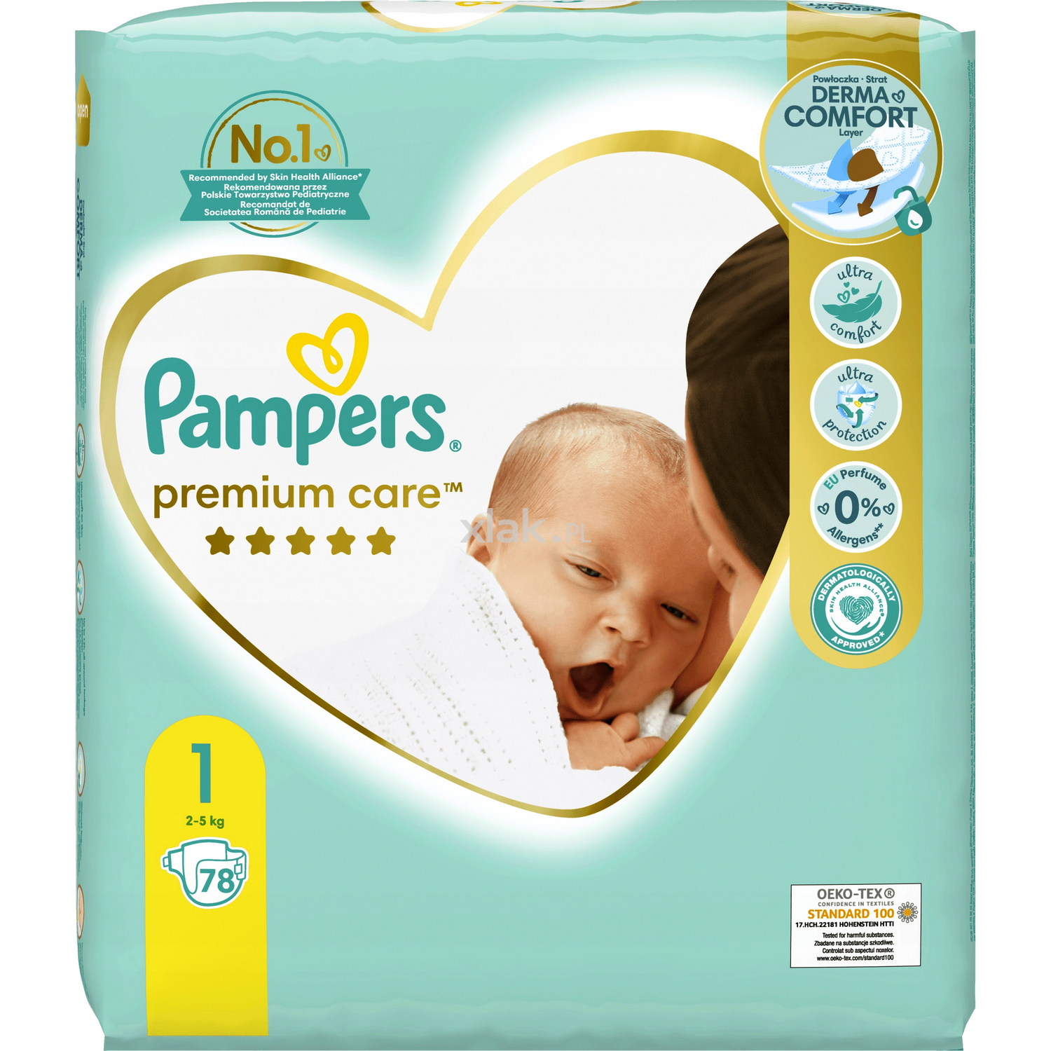 pampers pieluchy premium care 1 mini