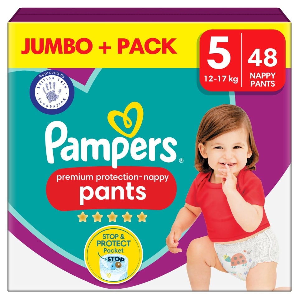 pampers pants 5 premium care tesco