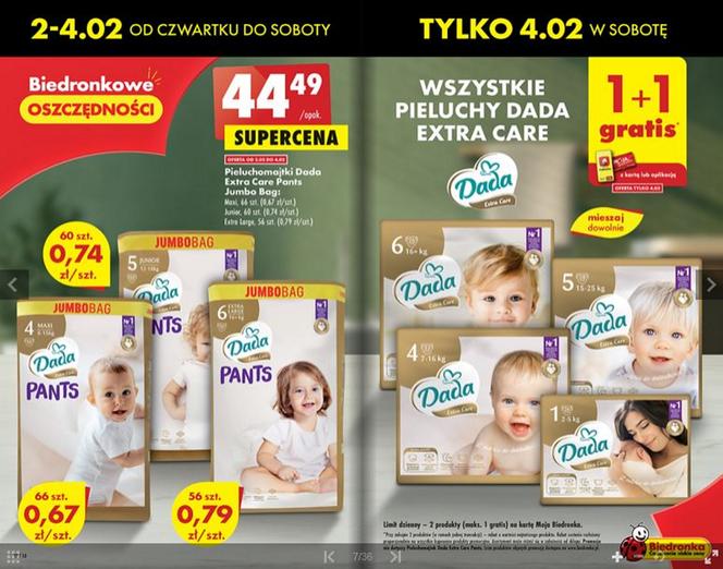 pampers dada promocja w biedronce