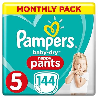 pampers baby dry nappy pants 5