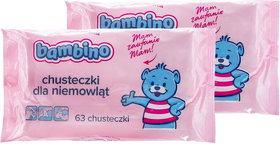 chusteczki nawilżane bambino ceneo