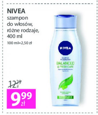 nivea fresh care szampon blog