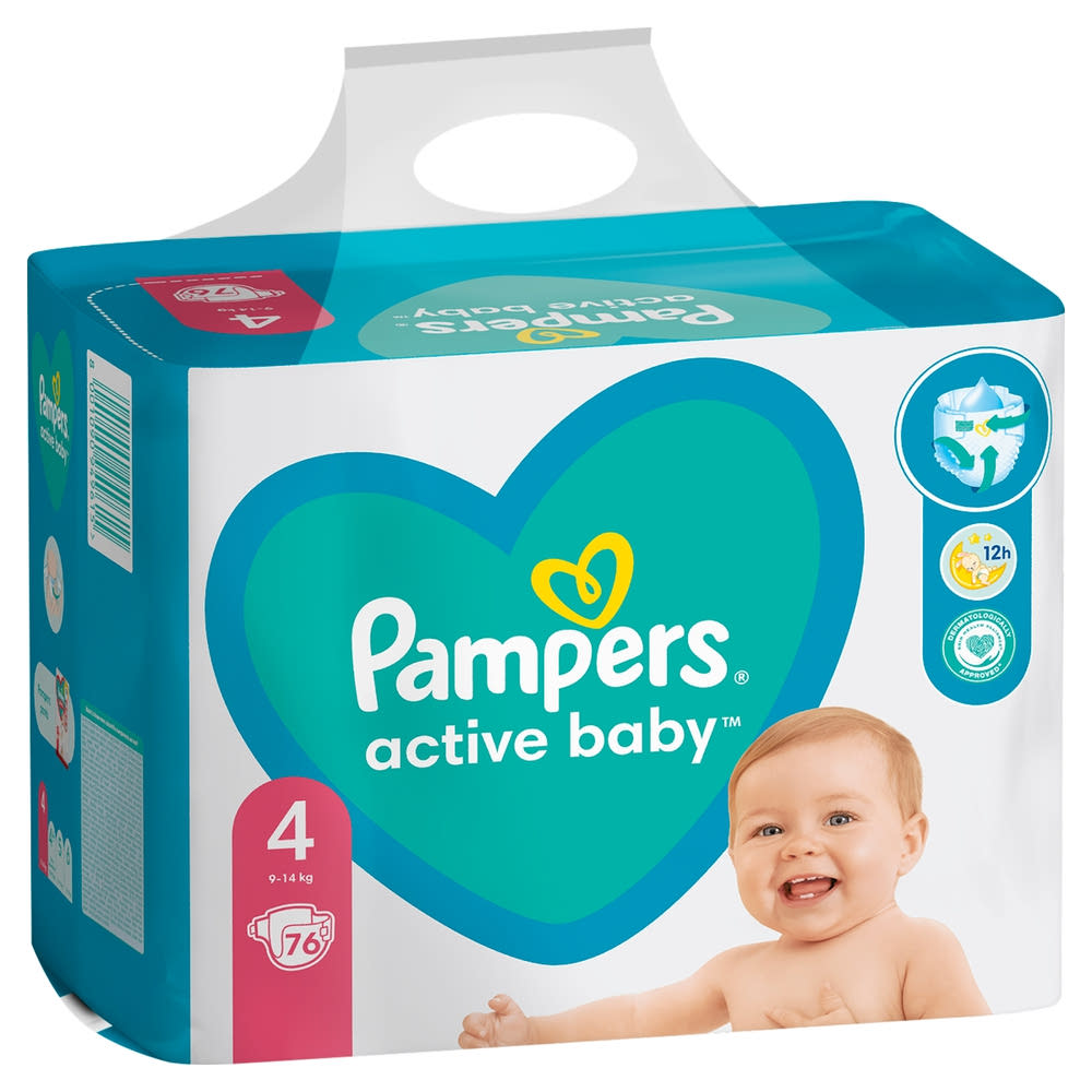 pampers 4 rossmann active baby