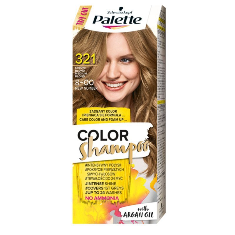 palette szampon koloryzujący blond