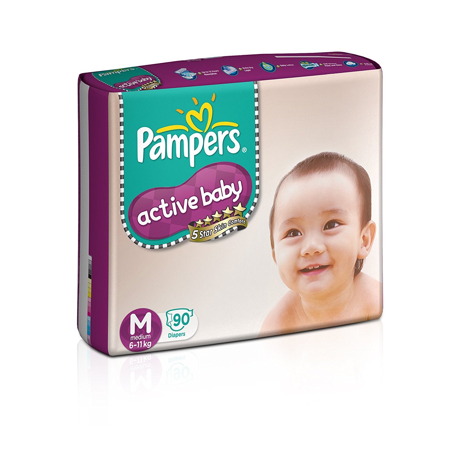 pampers active baby pants