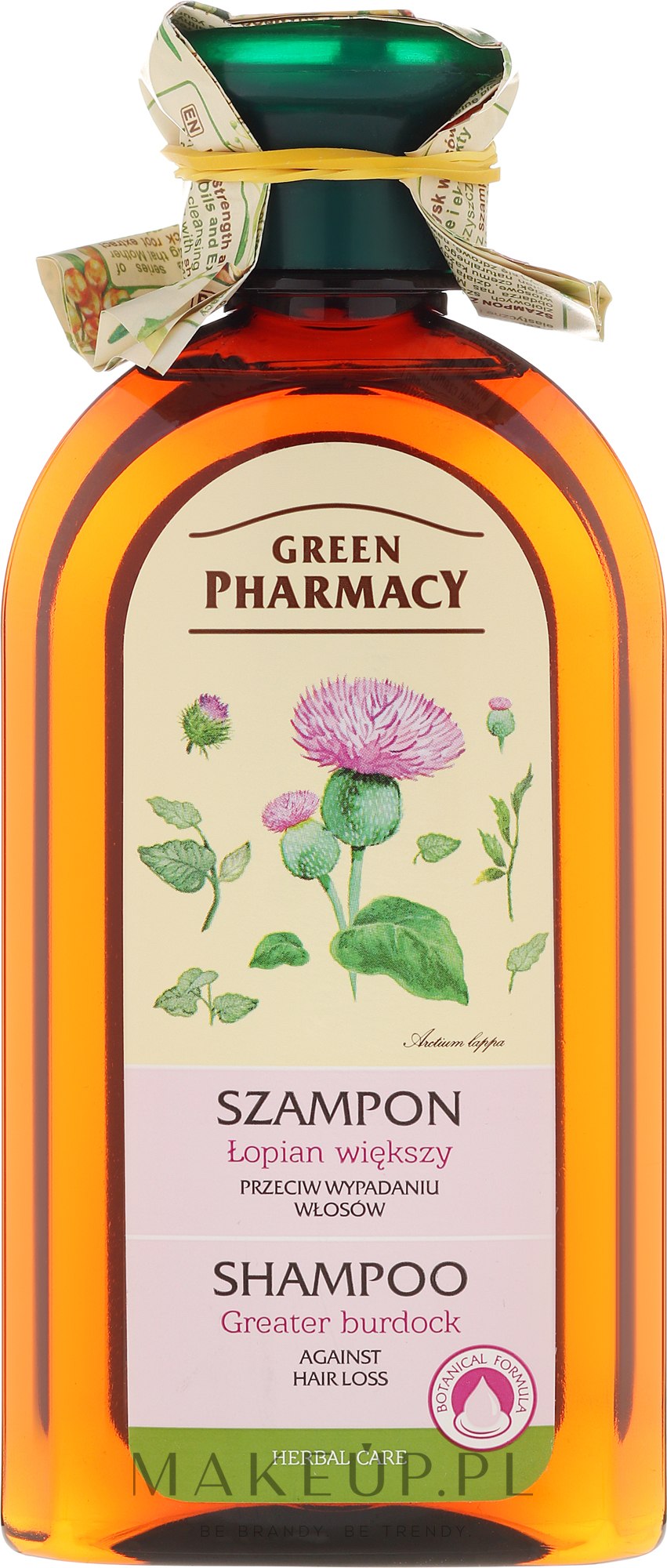 green pharmacy szampon przeciw wypadaniu łopian