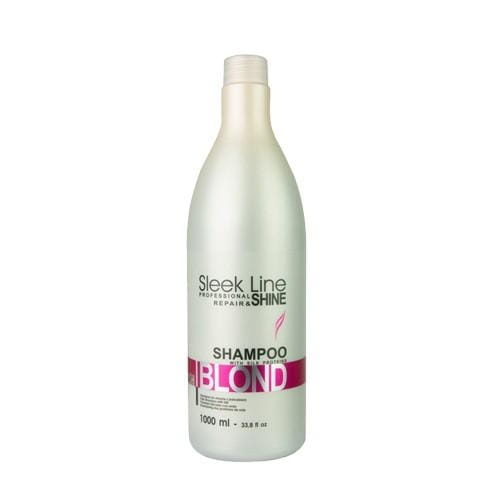 stapiz sleek line blond szampon do włosów z jedwabiem 1000ml