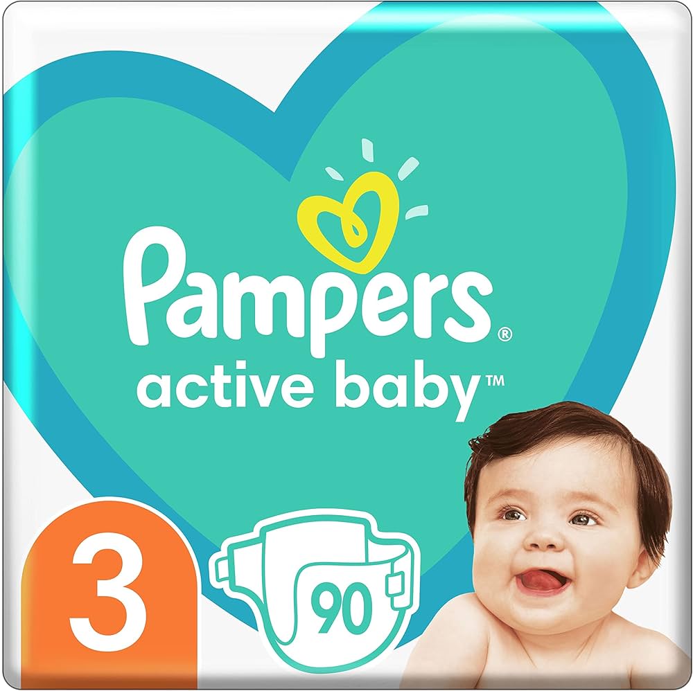 pampers 3 ile sztuk w opakowaniu