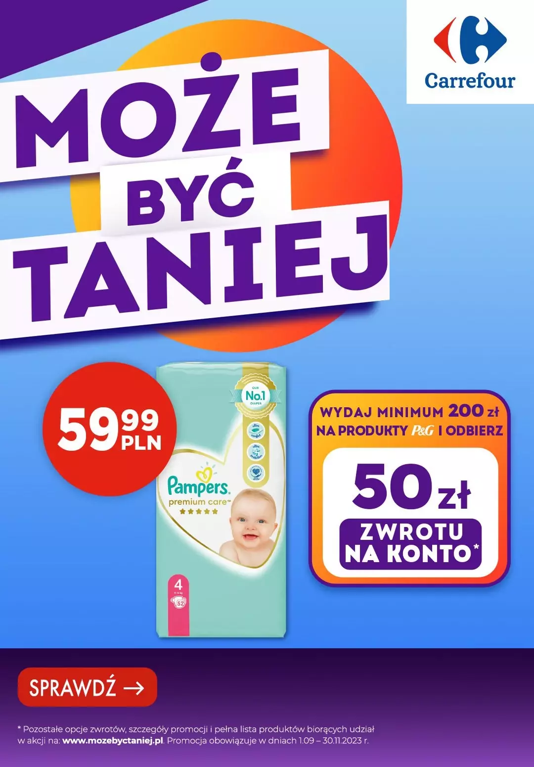 carrefour promocja pampers