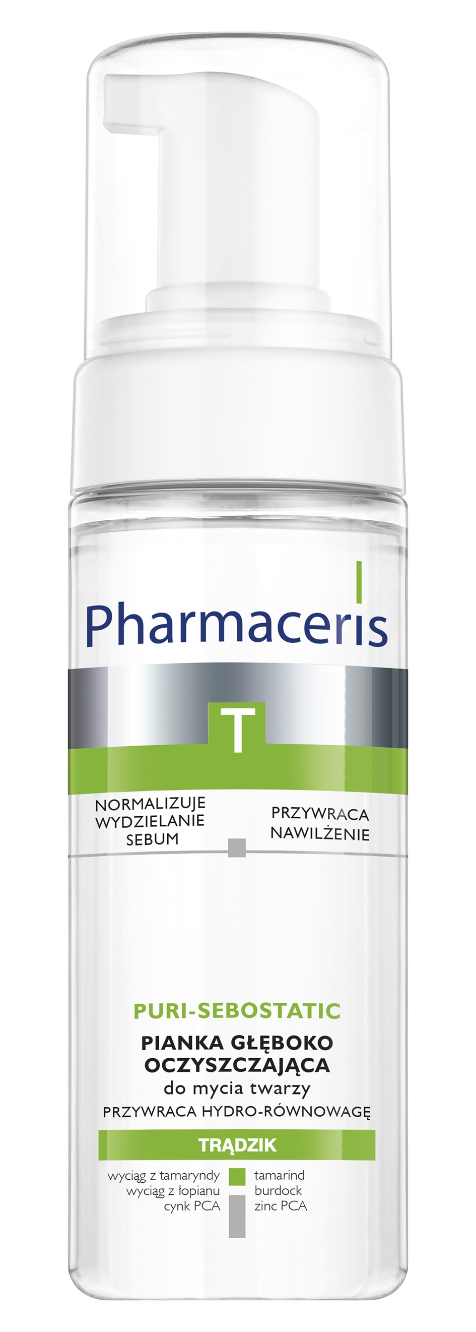 pianka do mycia twarzy pharmaceris t puri sebostatic