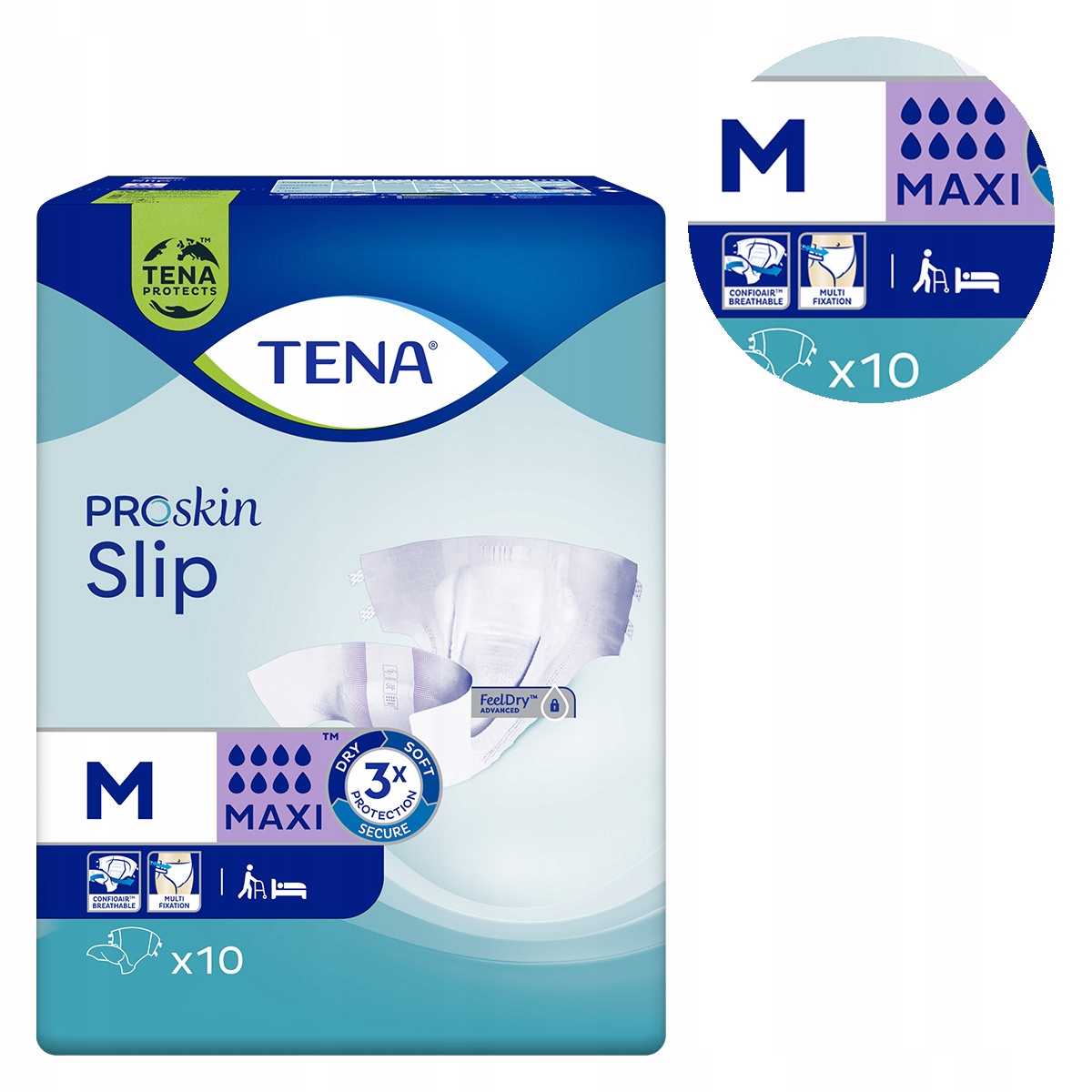 tena slip pieluchomajtki 10