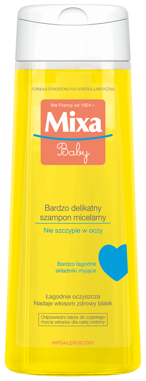 mixa baby bardzo delikatny szampon micelarny 250 ml