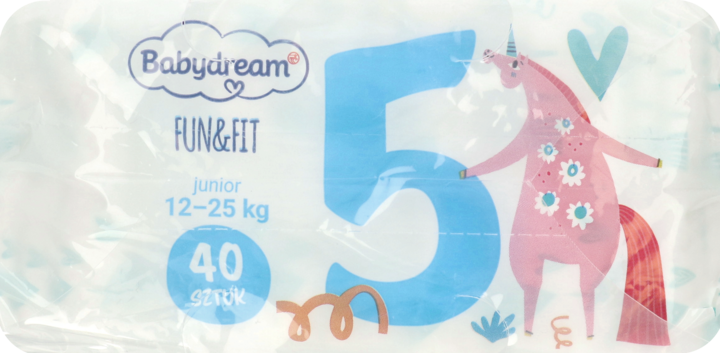 babydream pieluchy fun&fit 5