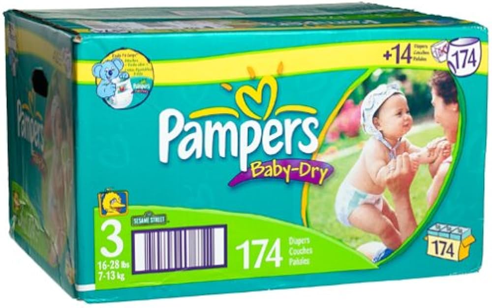 pampers active baby 3 174