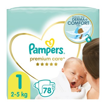 pampers premium care 1 jakie największe opakowanie