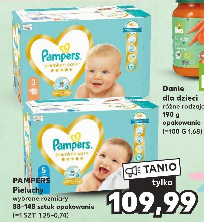 pieluchy pampersy promocje