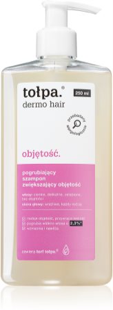 dermo hair objętość pogrubiający szampon zwiększający objętość