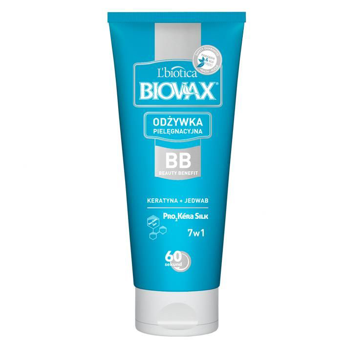 lbiotica biovax bb beauty benefit odżywka do włosów przetłuszczających się