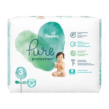 pampers pure pieluchy skład