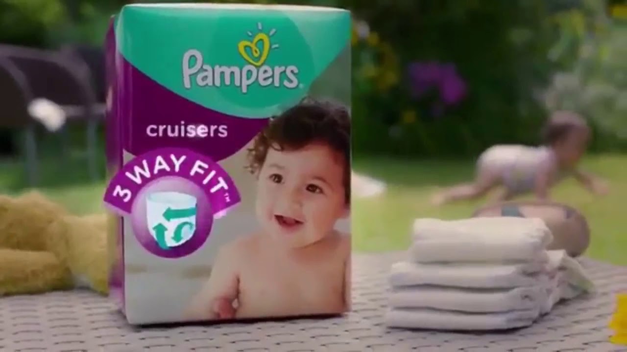 reklama pieluszek pampers 2018