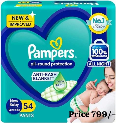 chust pampers new baby sens 54 szt