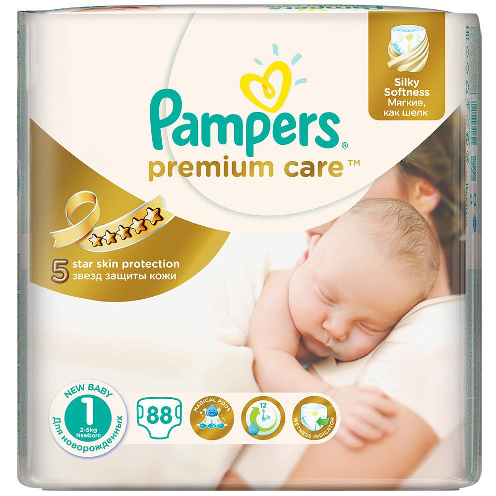 pampers 1 88 sztuk