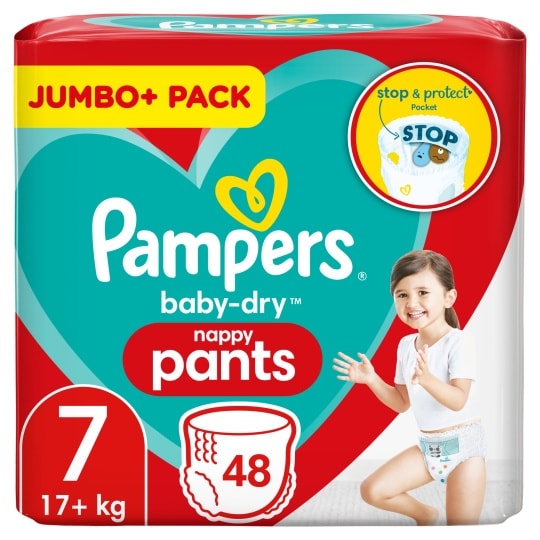 pampers pants 7 tesco