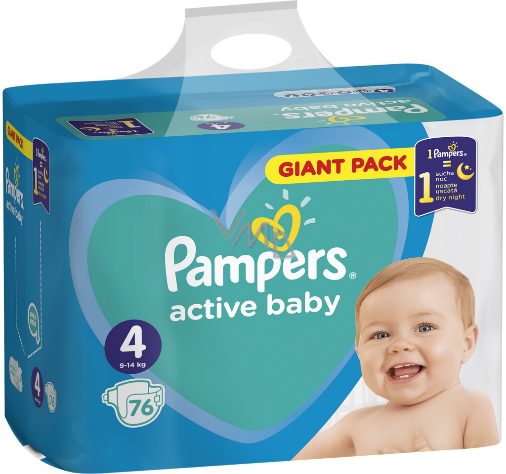 pampers ative baby 4