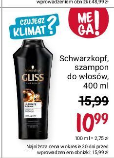 rossmann szampon ultime schwarzkopf