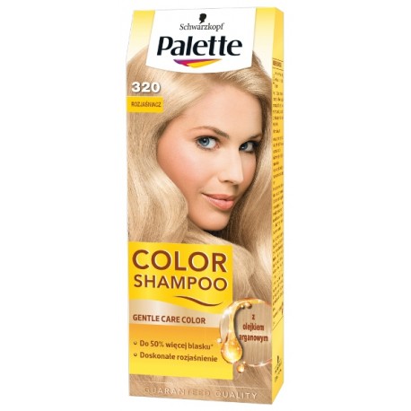 palette szampon koloryzujący jasny blond