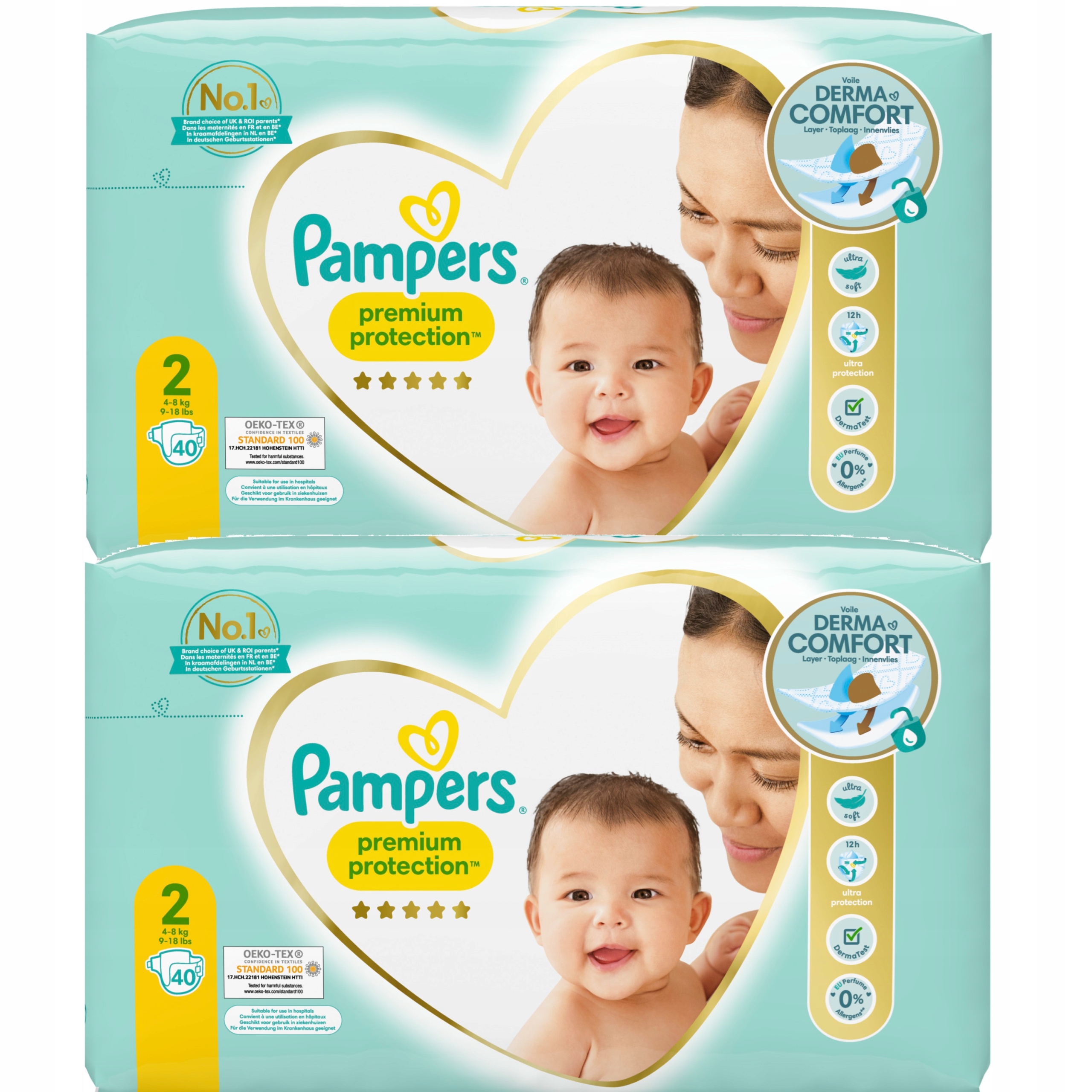 pampers premium protection 2 31 sztuk