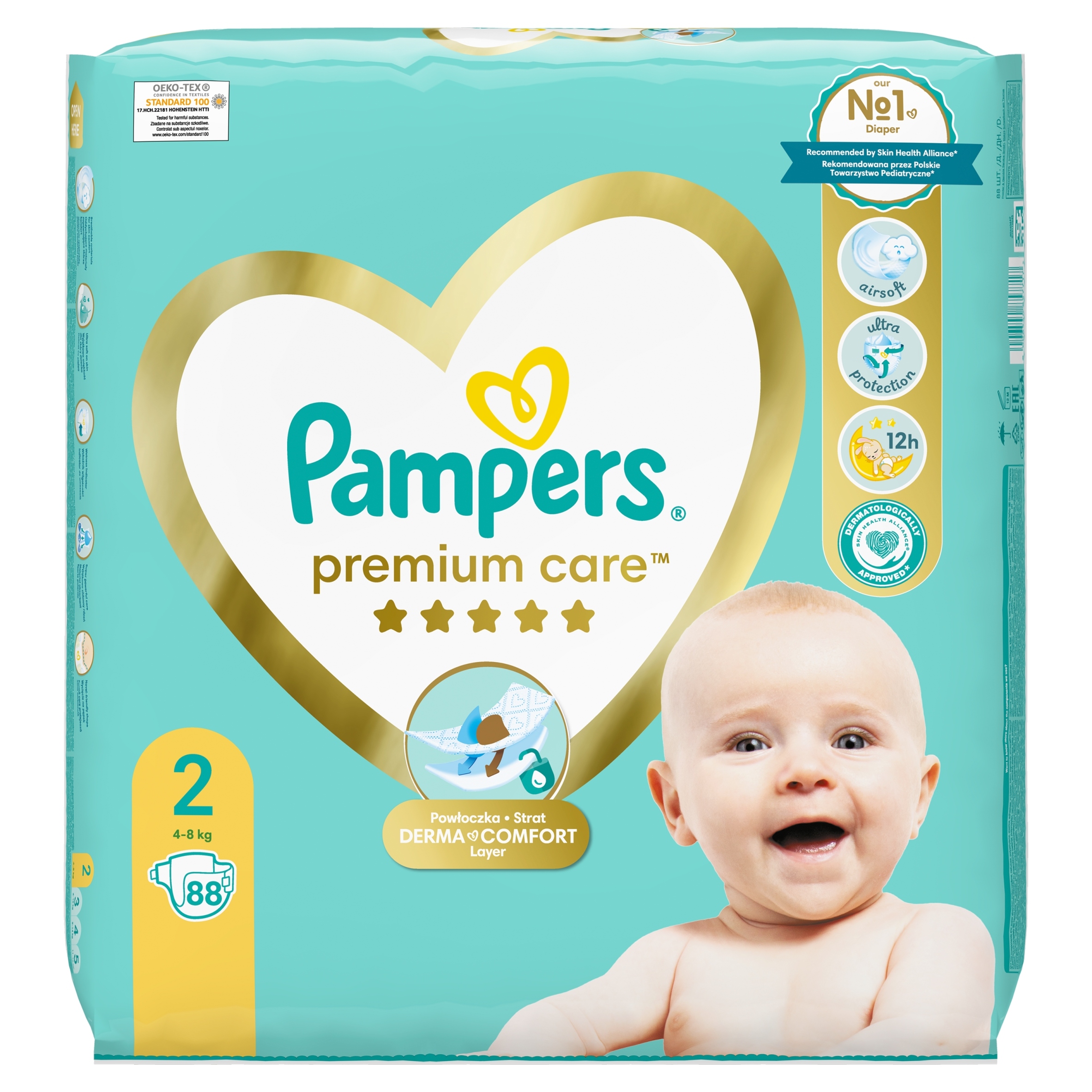 pieluchy premium care pampers 2