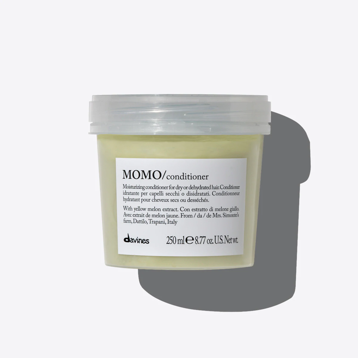 davines momo szampon nawilżający do włosów suchych 75ml