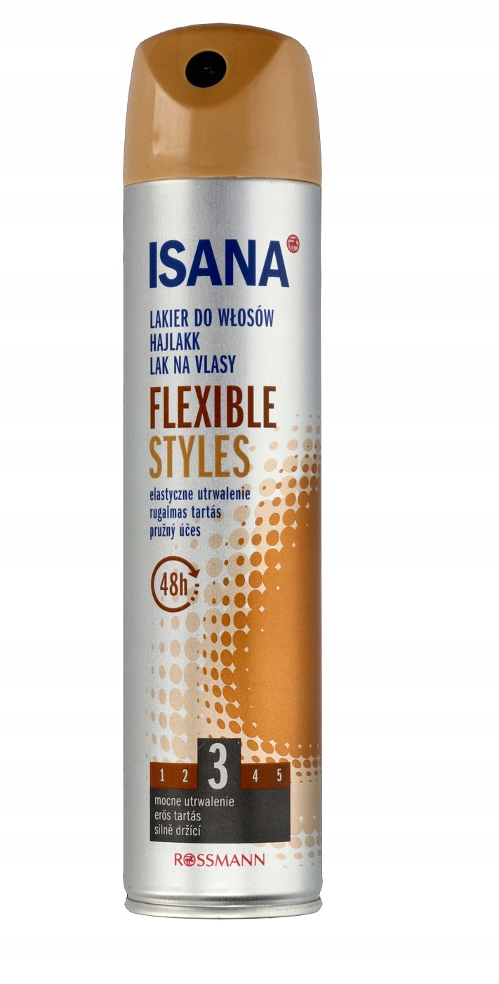 isana lakier do włosów 75 ml