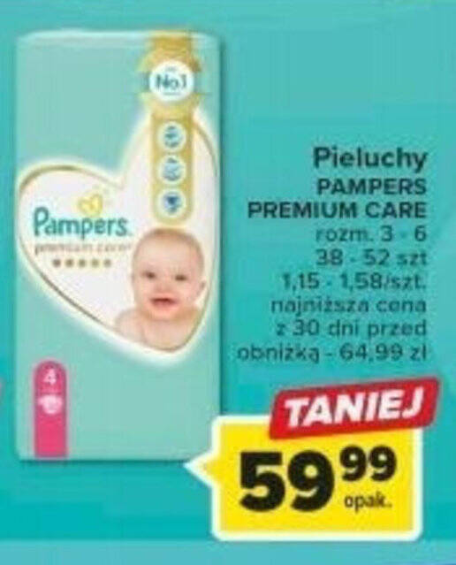 pampers premium care pieluchy 1 newborn carrefour