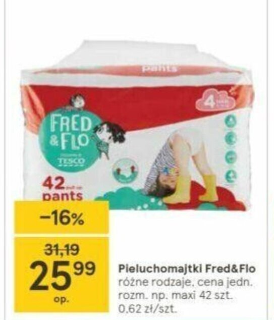 tesco pieluchomajtki 4