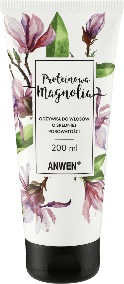 anwen odżywka do włosów o średniej porowatości proteinowa magnolia 100ml