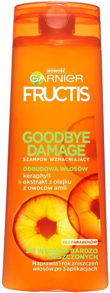 garnier fructis goodbye szampon strength shine zielony cena