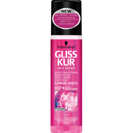 gliss kur supreme lenght odżywka do włosów 200 ml